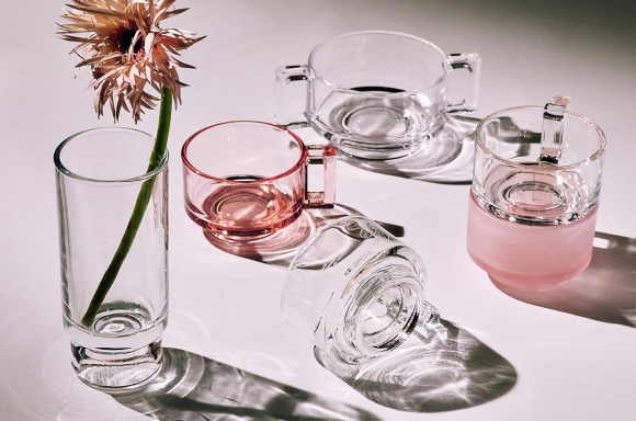 Mardi Mercredi X Arno Glass 絕美聯名水晶玻璃杯，透明款小雛菊超質感！