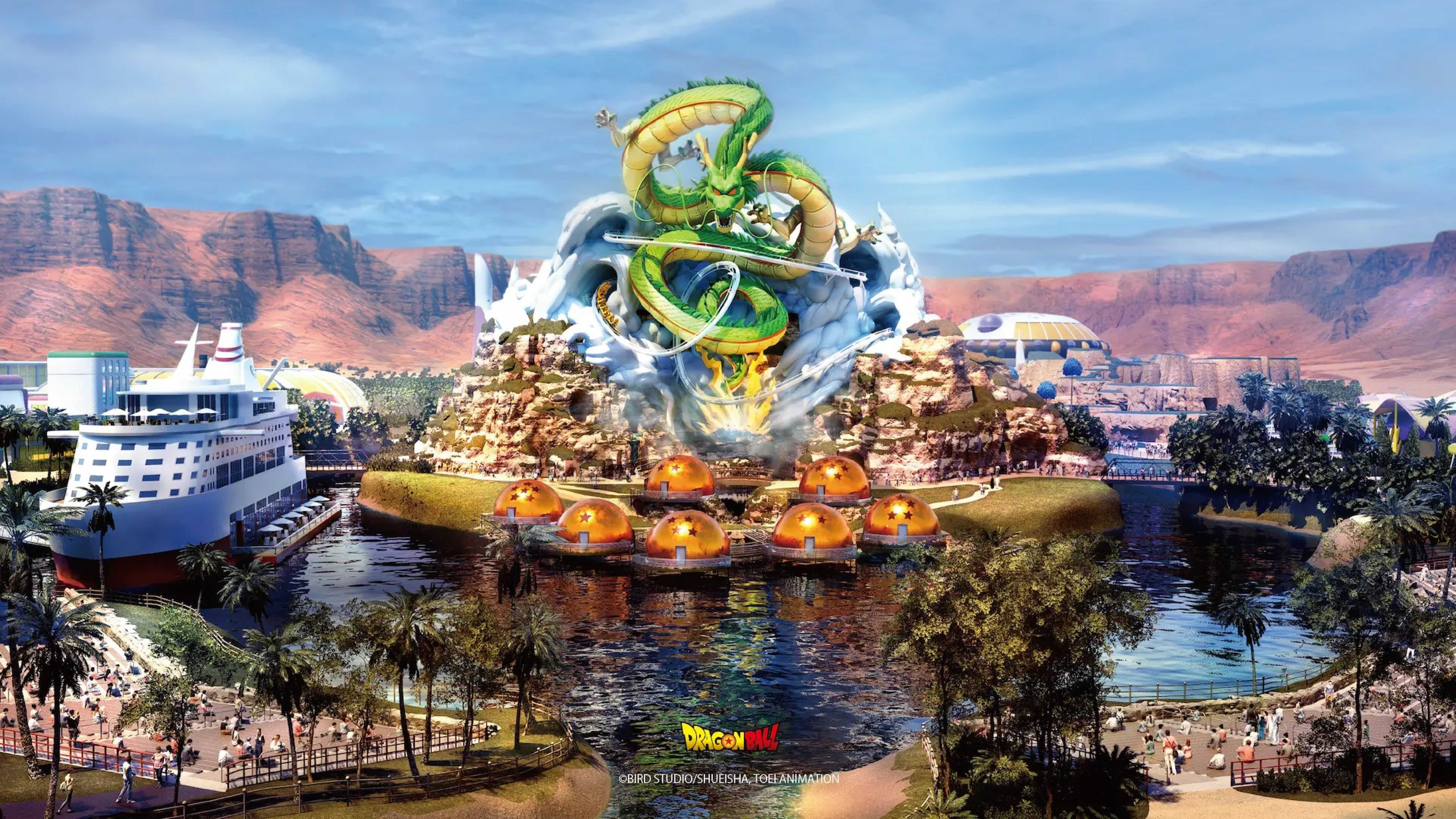 神龍現身！沙烏地阿拉伯將打造《七龍珠》主題樂園，70 呎高神龍雲霄飛車等你挑戰！