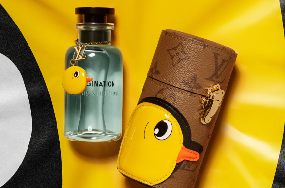 LOUIS VUITTON x 藝術家孫一鈿推出夢幻限量逸品，為三款香氛換新衣「黃色小鴨」展現不同趣味