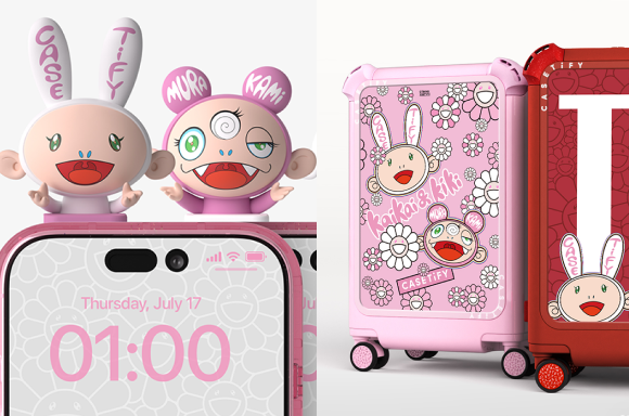 村上隆x CASETiFY 再度搭檔！KAIKAI AND KIKI 聯名首次開賣「粉嫩行李
